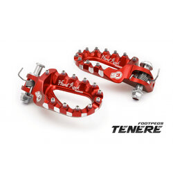 พักเท้า S3 Hard Rock aluminium Yamaha Tenere700 - Red