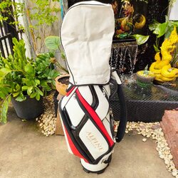 ถุงกอล์ฟ ALPINE มือสอง สวยหรู มีเฉพาะเมมเบอร์ราคาแพงที่จะได้ วัสดุดีพรีเมี่ยมมากๆ BY NakaraLuxurious