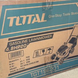 Total รถเข็นตัดหญ้า รุ่น TGT196201 เครื่องยนต์ 4จังหวะ 4.8แรงม้า