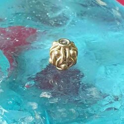 โปรไฟลุก🔥 ลูกปัดโบราณ ยุคทวารวดี ลูกปัดทอง ลูกปัดทองโบราณ (ขายแล้ว)