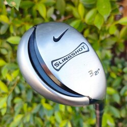 HYBRID3 NIKE SLINGSHOT องศา 21 ก้าน TOUR AD FLEX R ก้านโมแพงมาก เฉพาะก้านเกือบหมื่นรุ่นนี้ออกแบบกระดองดีมาก ไม้กอล์ฟมือสอง ของแท้ BY NakaraLuxurious