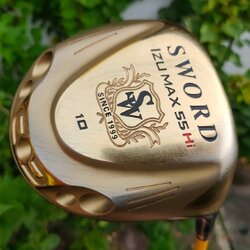 Driver SWORD IZU MAX 55HI รุ่น HI หน้าเด้งสุดขีด ก้านโมดิฟายสุดพรีเมี่ยม TOUR AD GT6 FLEX S