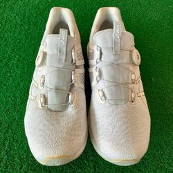รองเท้ากอล์ฟ ASICS DYNAMIS มือสอง ปุ่มหมุน BOA ใส่เข้าออกได้อย่างสะดวก ขนาดไชส์ US 10 EURO 44 CM 28. UK 9 มาพร้อมกล่องใส่รองเท้า มือสอง ของแท้ BY NakaraLuxurious