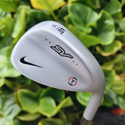 Nike SV‑T Wedge – 60° / Bounce 10° CNC milled grooves + S400 steel shaft