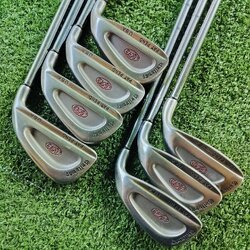 ลดล้างสต๊อค!!! ชุดเหล็ก Callaway S2H2 สุดคลาสสิค เป็นตัวต้นตำหรับ PAT PEN เอกสิทธิ์ ก้านเหล็ก Callaway MEMPHIS 10 แบบเสียบเจาะทะลุ สวยเดิมทุกเหล็ก ไม้กอล์ฟพรีเมี่ยมมือสอง ของแท้ By NakaraLuxurious