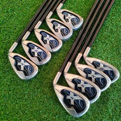 ชุดเหล็ก CALLAWAY X18 มีเหล็ก 3-9 เเละ PW SW ก้าน SYSTEM FLEX R รุ่นที่ดังที่สุด และตีดีที่สุด ใน X SERIES ของ Callaway ด้วยใบขนาดกำลังดีที่สุด ไม้กอล์ฟมือสอง ของแท้ BY NakaraLuxurious