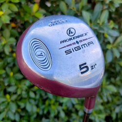 **ไม้กอล์ฟสำหรับผู้หญิง** FW 5 PROKENNEX SIGMA องศา 21 ก้าน SIGMA FLEX L ไม้มีออฟเซ็ท ตีตรง กันลูกเฟดออกขวา ตีง่าย ตีไกล ระยะดีมาก