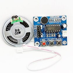 ISD1820 Voice Board Module (On-board Microphone) Sound Recording Module อัดเสียง บันทึกเสียง พร้อมลำโพง 0.5W