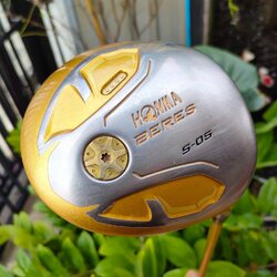 **ก้าน 4 ดาว** C+ ที่สุดของแจ้ !!! DRIVER HONMA BERES S-05 องศา 9.5 ก้าน ARMRQ ก้านระดับ 4 ดาว FLEX S ไม้กอล์ฟมือสอง ของแท้ BY NakaraLuxurious