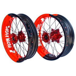 ชุดล้อโมตาด CRF250/300 ขอบดำ/ส้ม/ขาว