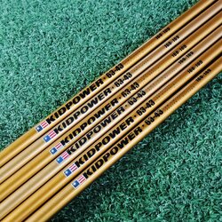 🏌️♀️ ก้านไม้กอล์ฟเด็ก🏌️♀️ ก้าน U.S. Kids Golf KIDPOWER 63-43 เป็นก้านสำหรับเด็กที่ดีที่สุดในโลก สามารถใส่ชุดเหล็กเด็กได้ทุกยี่ห้อ