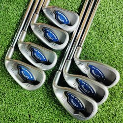 ** ชุดสุดยอดก้านโม ** ชุดเหล็ก Callaway SETTLHEAD X-16 มาพร้อมก้าน NS PRO ZEROS 7 FLEX R ก้านราคาแพงมากๆ เป็นก้านเหล็กที่เบามาก เบาสบาย เร่งสปีดได้ดี ตีง่าย และตีไกล ไม้กอล์ฟพรีเมี่ยมมือสอง ของแท้ By NakaraLuxurious