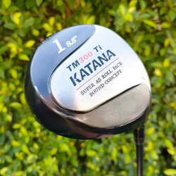 DRIVER KATANA TM300 Ti องศา 8.5 ก้าน FUJIKURA SPEEDER 569 FLEX R ไม้หน้าเด้งพรีเมี่ยมไทเทเนี่ยม หัวไม่ใหญ่ เร่งสปีดได้ดีมากๆ ก้าน FUJIKURA พรีเมี่ยมญี่ปุ่น ไม้กอล์ฟมือสอง ของแท้ BY NakaraLuxurious
