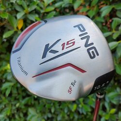 DRIVER PING K15 TITANIUM SF TEC องศา 10.5 ก้าน PING TFC 149 FLEX R