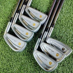 ชุดเหล็ก HONMA-LB 708 H & F CAVITY รุ่นดังอีกรุ่น เหล็ก FORGED JAPAN SAKATA ตีง่ายมาก ได้ฟีลลิ่งนุ่มนวล ใบไม่ใหญ่ ให้สปินได้ดีมาก ไม้กอล์ฟพรีเมี่ยมมือสอง ของแท้ By NakaraLuxurious