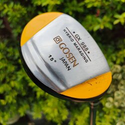 HYBRID GOSEN GX 988 หน้า MARAGING องศา 15 ก้าน GX 988 FLEX R องศาชัน!!! หน้าเด้ง!!! MARAGING ตีไกล แม่นมาก MADE IN JAPAN ไม้กอล์ฟมือสอง ของแท้ BY NakaraLuxurious