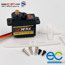 เซอร์โว ES08A II Servo EMAX ES08A II analog servo 9g plastic gear forward