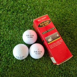 ลูกกอล์ฟ SPALDING TOP FLITE XL 2000 1 หลอด มี 3 ลูก