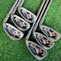 ก้านตัวท๊อป!!! ชุดเหล็ก PING G15 สภาพสวยมาก ก้าน TOUR AD ที่ผลิตพิเศษ เป็นตัว TFC-615 i FLEX R ผลิตเฉพาะเหล็กชุดนี้โดยเฉพาะ ไม้กอล์ฟพรีเมี่ยมมือสอง ของแท้ By NakaraLuxurious