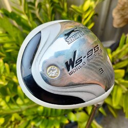 FW3 SLAZENGER WS-95 EORLD SERIES ก้าน PERFORMANCE II FLEX R หัวขาว หัวใหญ่ ตีง่ายๆ มือใหม่มือกลางตีสบายๆ ไม้กอล์ฟพรีเมี่ยมมือสอง ของแท้ By NakaraLuxurious