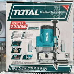 Total เราเตอร์ เครื่องเซาะร่อง รุ่น TR111226 1/2 นิ้ว 2200W (รุ่นงานหนัก)