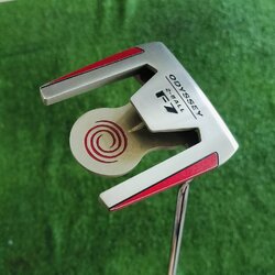 Odyssey White Hot XG 2-Ball F7 ความยาว 32 นิ้ว หน้าสัมผัสรุ่น XG จะมีลายเข้ามาเพิ่ม ทำให้ทั้งนุ่มมาก ไม้กอล์ฟพรีเมี่ยมมือสอง ของแท้ By NakaraLuxurious