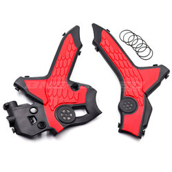 การ์ดเฟรม Frame Protector CRF300L/RALLY - สีดำ-แดง