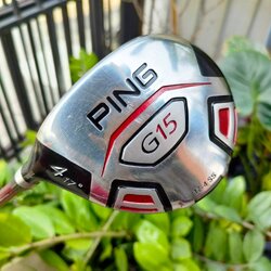 **ไม้กอล์ฟสำหรับท่านที่ถนัดซ้าย ** FW4 PING G15 องศา 17 ก้าน PING TFC 149 FLEX R ตีง่ายมาก ไม้กอล์ฟมือสอง ของแท้ BY NakaraLuxurious