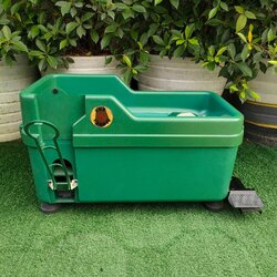 เครื่องจ่ายลูกกอล์ฟมือสอง สภาพสวยมากเดิมๆ แข็งแรงครับ ใช้ซ้อมที่บ้าน คู่กับพรมไดร์ฟ เต๊นไดร์ฟได้เลยครับ