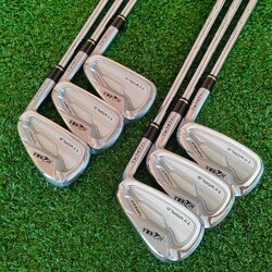 ชุดเหล็ก T//WORLD TW747 Vx Forged S20C & ทังสเตน เอกสิทธิ์ของ HONMA เหล็ก FORGED ที่ตีไกล ก้าน MODUS3 FLEX S พรีเมี่ยม JAPAN SAKATA ไม้กอล์ฟมือสอง ของแท้ BY NakaraLuxurious