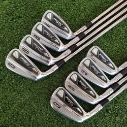 ** ไม้กอล์ฟสำหรับท่านที่ถนัดซ้าย** ชุดเหล็ก TITLEIST AP2 FORGED มีเหล็ก 3-9 เเละ PW ก้าน PROJECT X 6.0 ตีมันส์ตีแม่น มือซ้ายหายากมากๆ ก้านก็ดีแบบสุดๆ มาทั้งแท่ง ลดการสั่น แม่นยำขีดสุด!!!