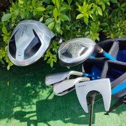 ** ไม้กอล์ฟสำหรับเด็ก ** FULLSET INESIS KID มือสอง ชุดคุณภาพมาตรฐานโลก โดย DECATHLON SPORTS เล่นได้ครบระยะแล้วสำหรับหนู ไม้คุณภาพมาตรฐาน ในราคาถูกพิเศษแน่นอน ไม้กอล์ฟมือสอง ของแท้ BY NakaraLuxurious