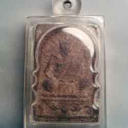 (ขายแล้ว)หลวงพ่อ สงฆ์ เนื้อว่านชานหมาก ปี 17 วัด เจ้าฟ้าศาลาลอย ชุมพร 2500/.