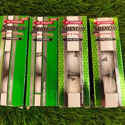 ลูกกอล์ฟ SRIXON SOFT FEEL PUREWHIT - HIT STARIGHT ด่วน 1 หลอดมี 3 ลูก