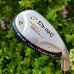 HYBRID 4 SPALDING องศา 21 ก้าน SPALDING FLEX S เป็น HIGH-BALL ตีลูกลอยง่ายๆ ตีวงสบายๆ และแม่นยำกว่า FW มาก สภาพสวยๆ น่าตี หัวไม่เทอะทะ!! ไม้กอล์ฟมือสอง ของแท้ BY NakaraLuxurious