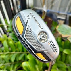 HYBRID ADAMSGOLF IDEA PRO GOLD องศา 23 ก้าน TOUR AD JYS-65 FLEX S ก้านดีมาก ADAMS เป็นไฮบริดที่ตีโดนง่ายมากและแม่นยำ ไม้กอล์ฟพรีเมี่ยมของแท้ By NakaraLuxurious
