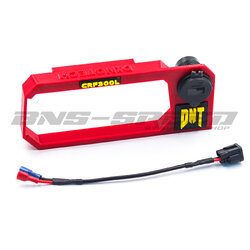 การ์ดเรือนไมล์ Dinotech สีแดง CRF300L พร้อมที่ชาร์ท USB 5.V 2.1A 2 ช่อง