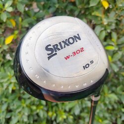DRIVER SRIXON W-302 องศา 10.5 ก้าน SV-301 FLEX R TAJECTORYCONTROL แม่นๆ วัสพรีเมี่ยมญี่ปุ่น