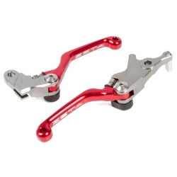 มือเบรค/คลัทต์ Zeta Pivot Lever set CP Red - CRF250/300L/M/RALLY 12-21