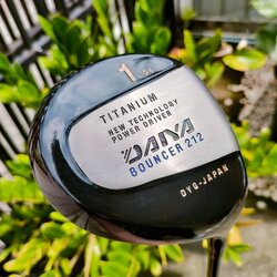 DRIVER DAIYA TITANIUM ไม้กอล์ฟญี่ปุ่น FLEX R สภาพเดิมๆ ตีง่าย เสียงเพราะ ไม้กอล์ฟมือสอง ของแท้ By NakaraLuxurious