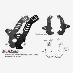 การ์ดเฟรมอลูมิเนียม Yamoto CRF300L/RALLY