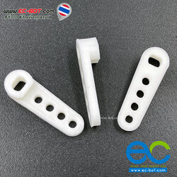 ข้อเหวี่ยง เข้าได้กับมอเตอร์เกียร์เหลือง 48:1 , 120:1 , 250:1 วัสดุ PLA 3D Printer