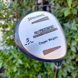 FW5 SPALDING PRO TRIUMPH COPPER WEIGHTS องศา 21 ก้าน ALDILA FLEX R ก้านพรีเมี่ยม ของดีเลยครับ