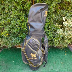 ถุงกอล์ฟ SINGHA มือสอง สภาพสวยเดิม ถุง TOUR ใบใหญ่ ถุงแข็งแรง กันน้ำอย่างดีครับ น้ำหนักเบา ไม้กอล์ฟพรีเมี่ยมมือสอง By NakaraLuxurious