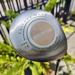 FW3 ARROWTUBE องศา 13 ตีลูกลอยง่าย หัวแบนใหญ่ น่าตีมาก ตีง่ายตีไกล ไม้กอล์ฟมือสอง By NakaraLuxurious