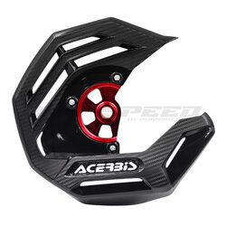 การ์ดจานดิสหน้า CRF250L 2017-2020, CRF300L 2021-2024 - สีดำ