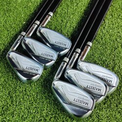 ชุดเหล็ก MARUMAN MAJESTY CONQUEST FORGED เป็นเหล็ก FORGED CAVITY ระดับ Hi-END ตีไกลระดับสูงสุด ก้าน+กริพตัวแพงเลยค่ะ ไม้กอล์ฟพรีเมี่ยมญี่ปุ่นมือสอง ของแท้ By NakaraLuxurious