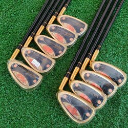 ***ไม้กอล์ฟสำหรับผู้หญิง*** ชุดเหล็ก KENTACK ของใหม่ !! มีเหล็ก 5 - 10 เเละ PW AW SW ก้าน KENTACK FLEX L ดีที่สุดของที่สุด สุดยอดไม้พรีเมี่ยมของพรีเมี่ยม จาก HIRO HONMA ตระกูลที่ถือครอง ที่ดินรายใหญ่ที่สุดในญี่ปุ่น!!! ไม้กอล์ฟมือหนึ่ง ของแท้ BY Nakara