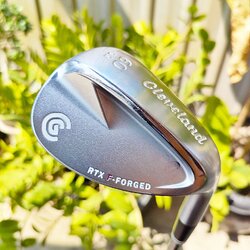 WEDGE CLEVELAND RTX F-FORGED องศา 60 เบาท์ 12 โหดสุด หรูหราสุด ก้าน N.S.PRO 950 GH FLEX S วัสดุพรีเมี่ยมที่ลงตัว การออกแบบใหม่ ไม้กอล์ฟมือสอง ของแท้ BY NakaraLuxurious