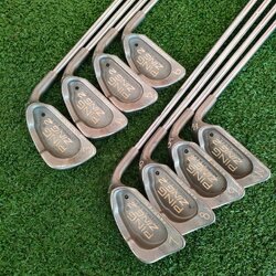 ชุดเหล็ก PING ZING 2 KARSTEN มีเหล็ก 3-9 เเละ W ก้าน PING KARSTEN เดิมสวยมาก